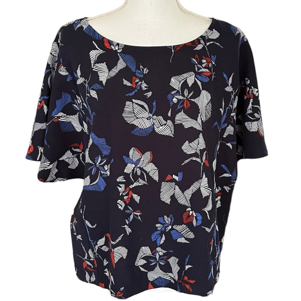 Halogen Floral Top Size M
